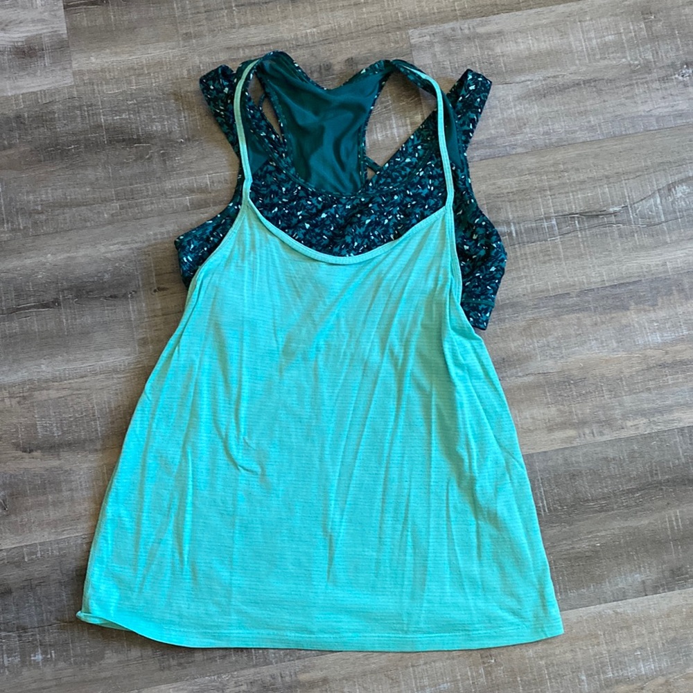 Lululemon Bra attached Tank